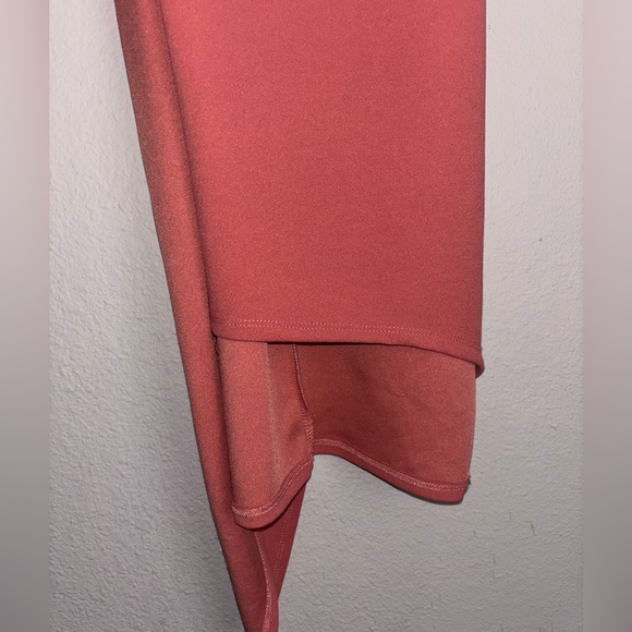 Vintage desert orange spaghetti strap top asymmetric fit ruffled back MIND CODE! - Picture 11 of 15